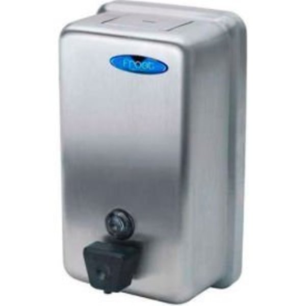 Frost Products Ltd Frost Wall Mount Manual Vertical Liquid Soap Dispenser - Stainless - 708A 708A